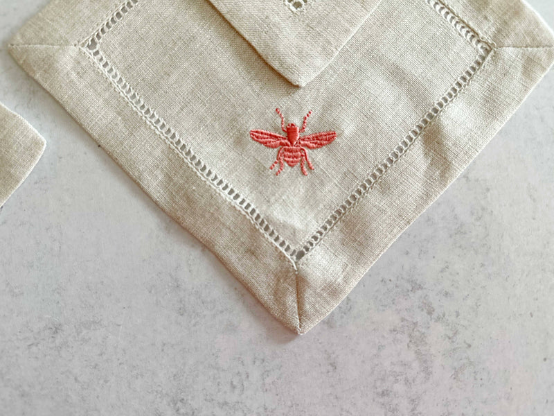 Bee Cocktail Coasters