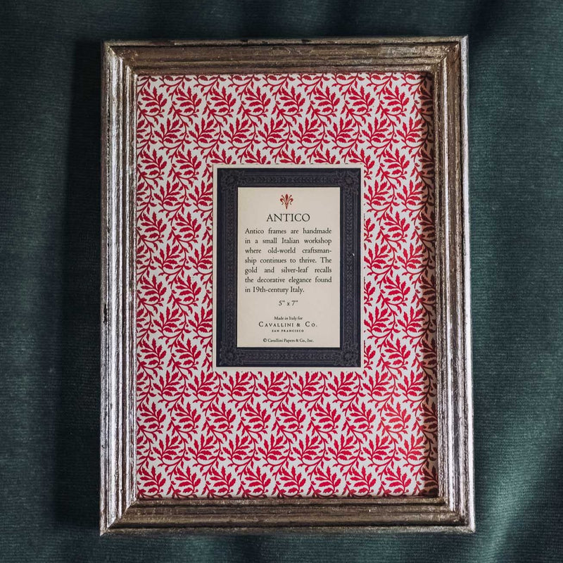 Cavallini Frame - Antico Silver