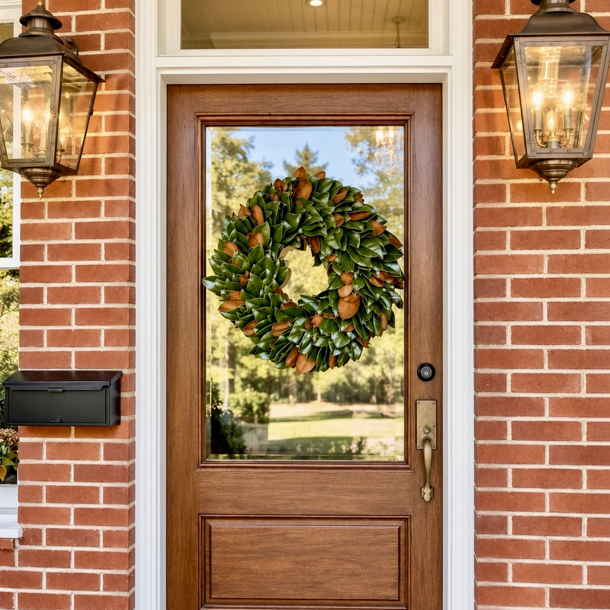 Fresh Magnolia Wreath