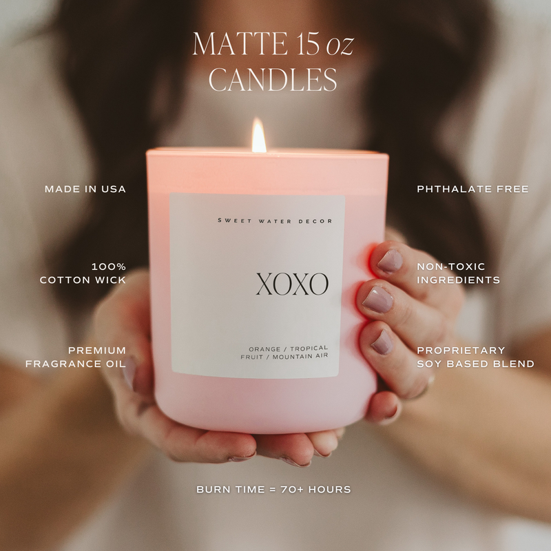 XOXO Soy Candle | Valentine's