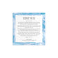Celebrate the USA puzzle box insert with blue watercolor border and centered patriotic text describing the 500-piece jigsaw puzzle by Michael Storrings