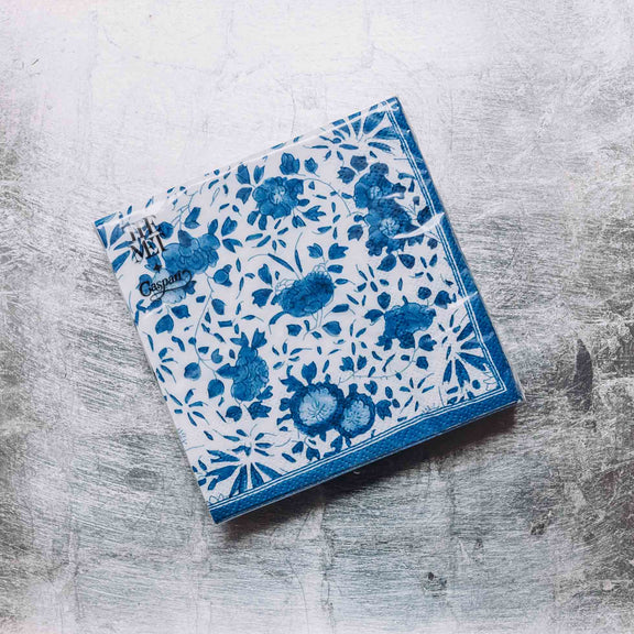 Indulge in luxury with our Caspari triple-ply Cocktail Napkins. Made in Germany, these napkins feature exquisite artwork and designs from around the world, printed with nontoxic, water-soluble dyes and food-safe ink. Elevate your entertaining with sophistication and taste. Comes in sets of 20 napkins in 17 different designs.