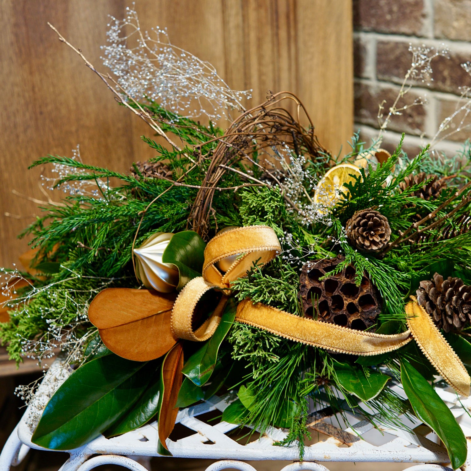 Christmas Centerpiece Arrangement
