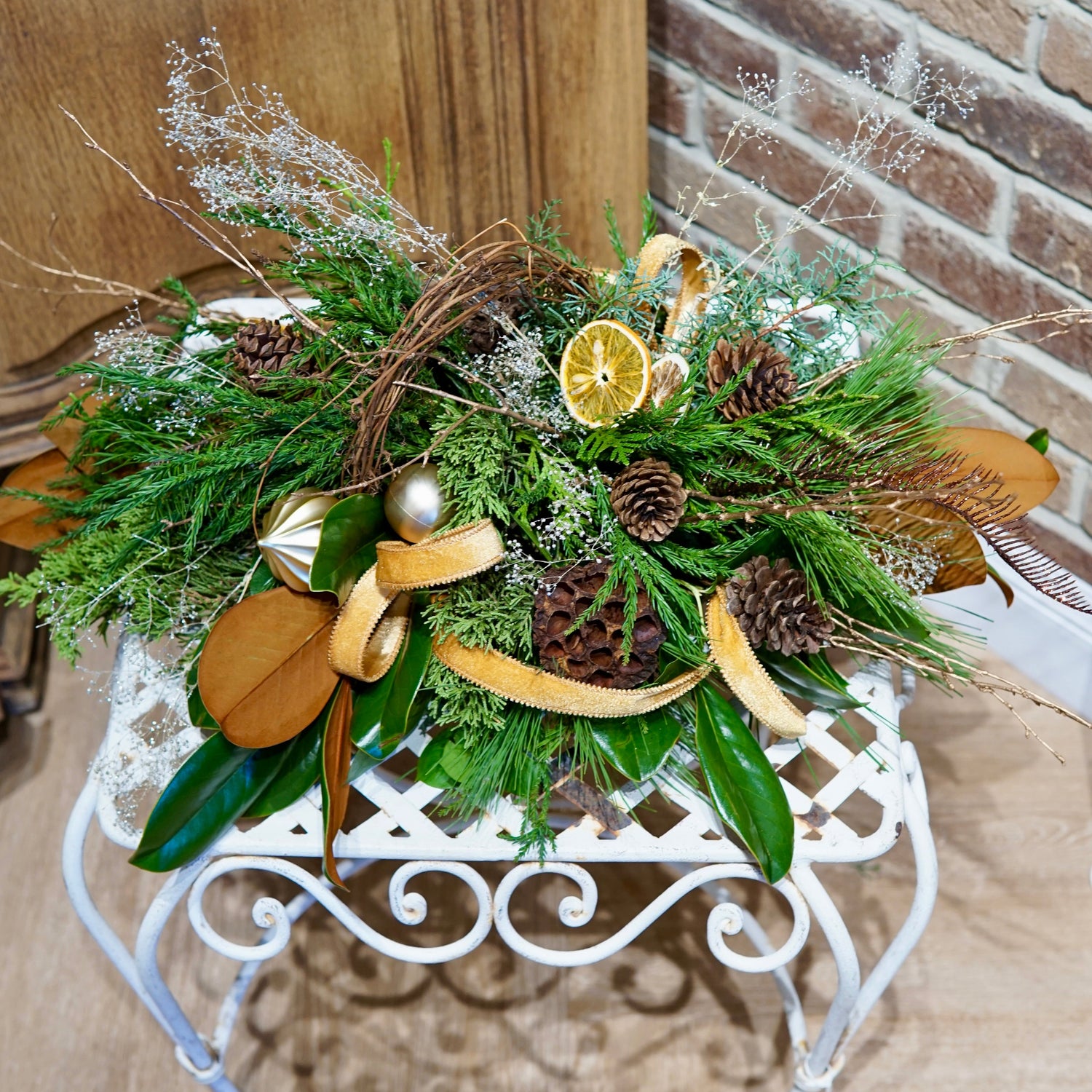 Christmas Centerpiece Arrangement
