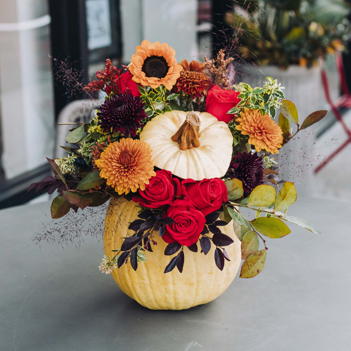 Floral Arranging Class - Harvest Pumpkin Arrangement (October 22 @6PM) | Easley, SC