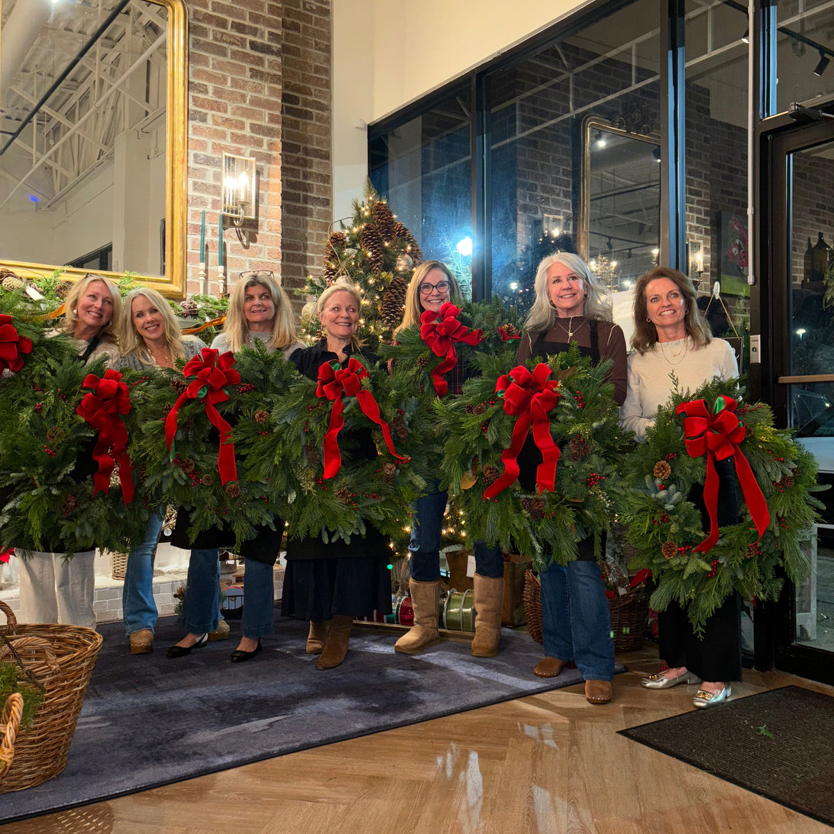 Christmas Wreath Arranging Class (December 1 @6PM) | Easley, SC