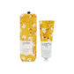 Lucia Hand Cream set with yellow floral-patterned box and matching tube