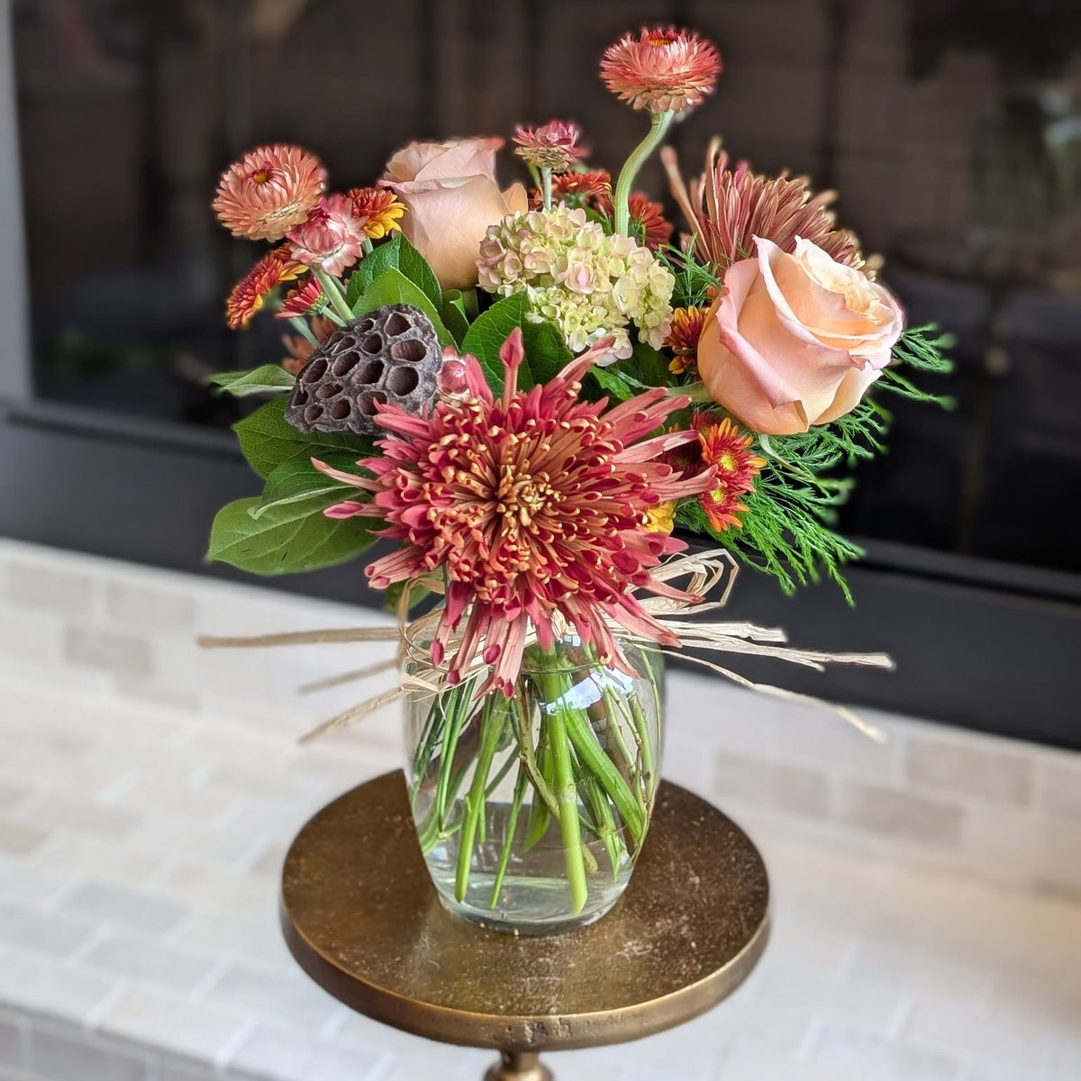 Seated Floral Arranging Class (September 29 @1PM)