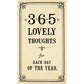Lovely Thoughts Calendar Pad