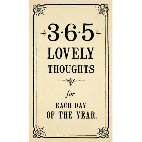 Lovely Thoughts Calendar Pad