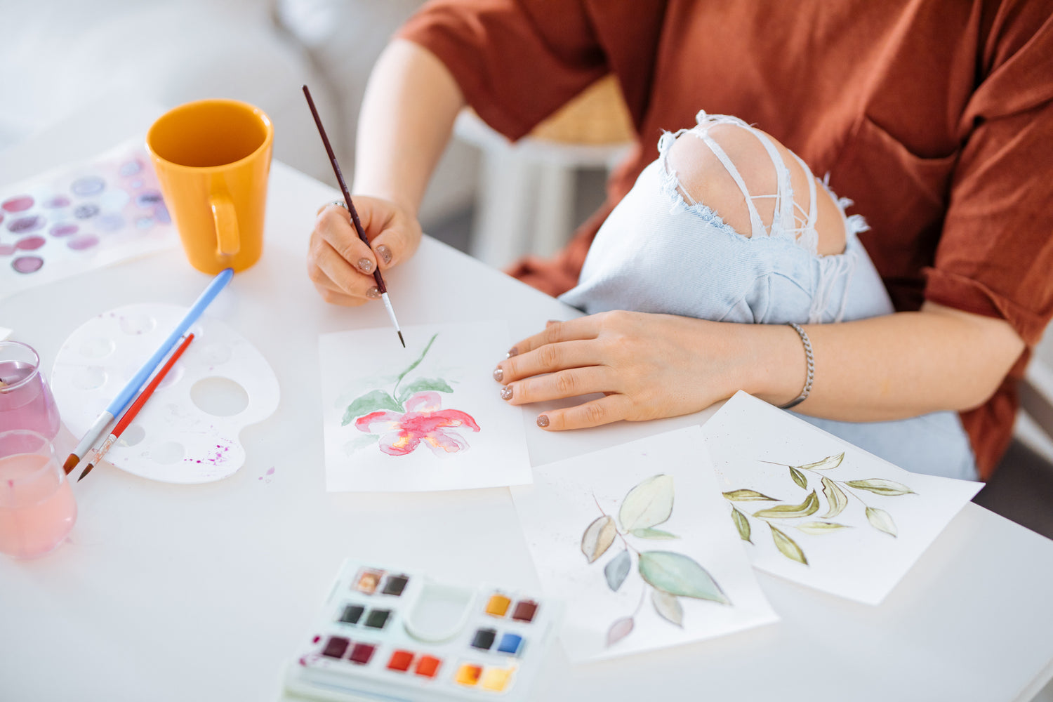 Learn watercolor painting