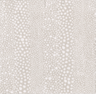 Caspari triple-ply cocktail napkins in pebble grey with white dotted pattern
