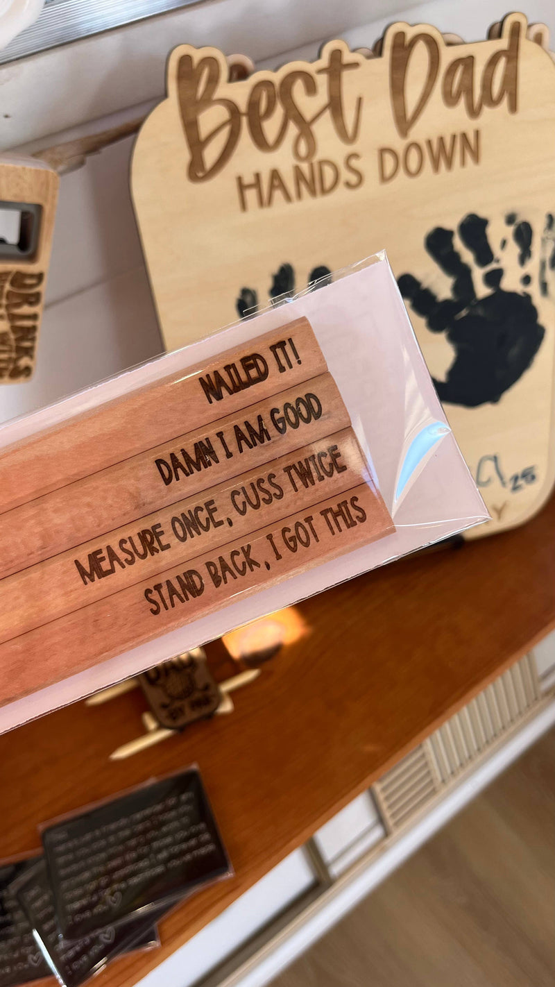 Engraved Carpenter Pencils