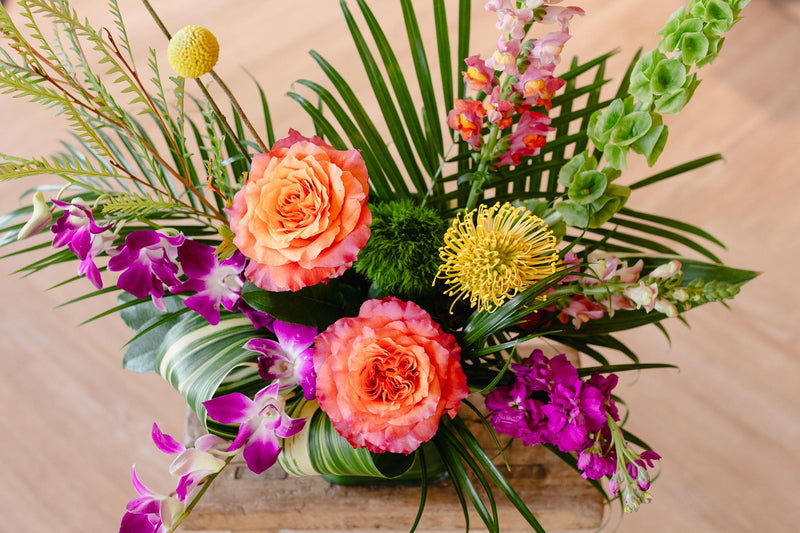 Tropical Floral Arranging Class (August 12 @6pm)
