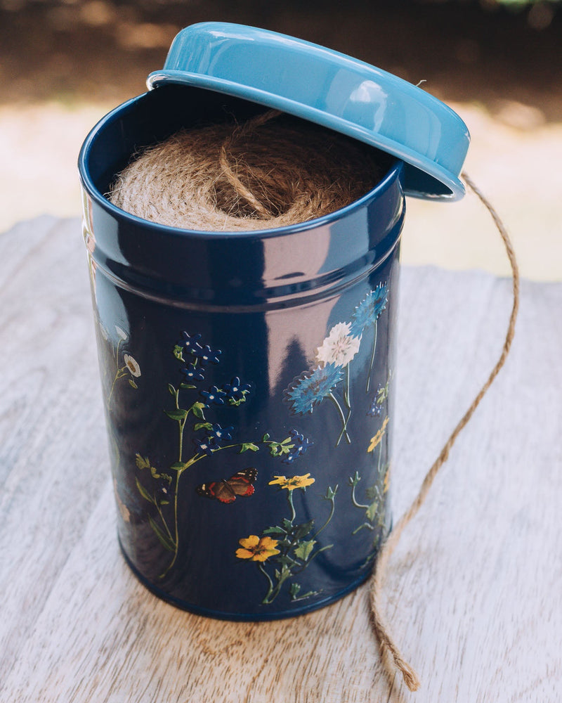 Jute Twine in a Tin