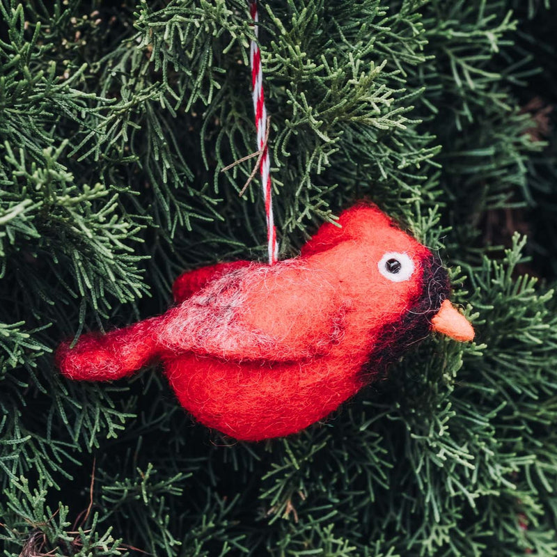 Felt Wool Ornament - Bird