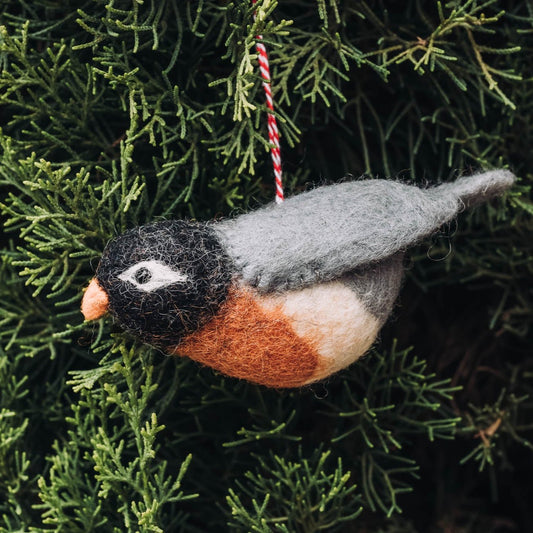Felt Wool Ornament - Bird