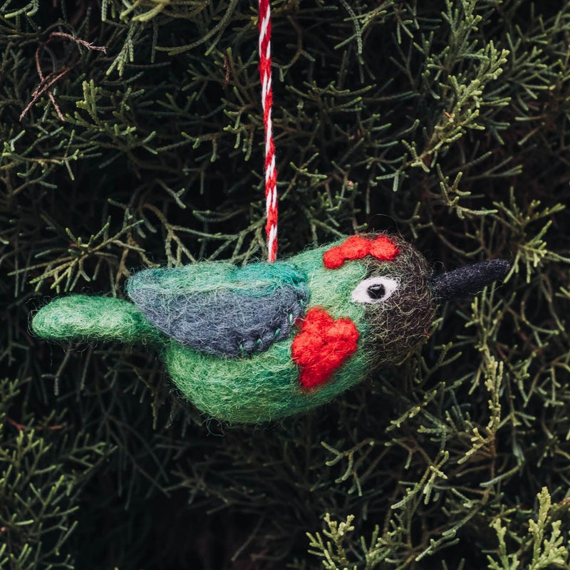 Felt Wool Ornament - Bird